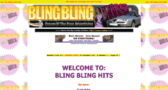 Desktop Screenshot of blingblinghits.hugehitexchange.com