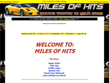 Tablet Screenshot of milesofhits.hugehitexchange.com